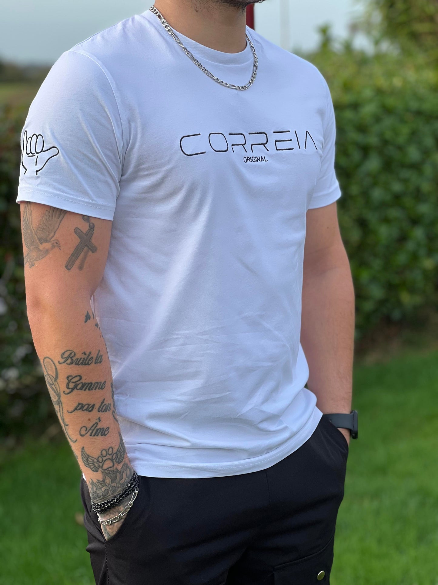 Tee-shirt Correia blanc