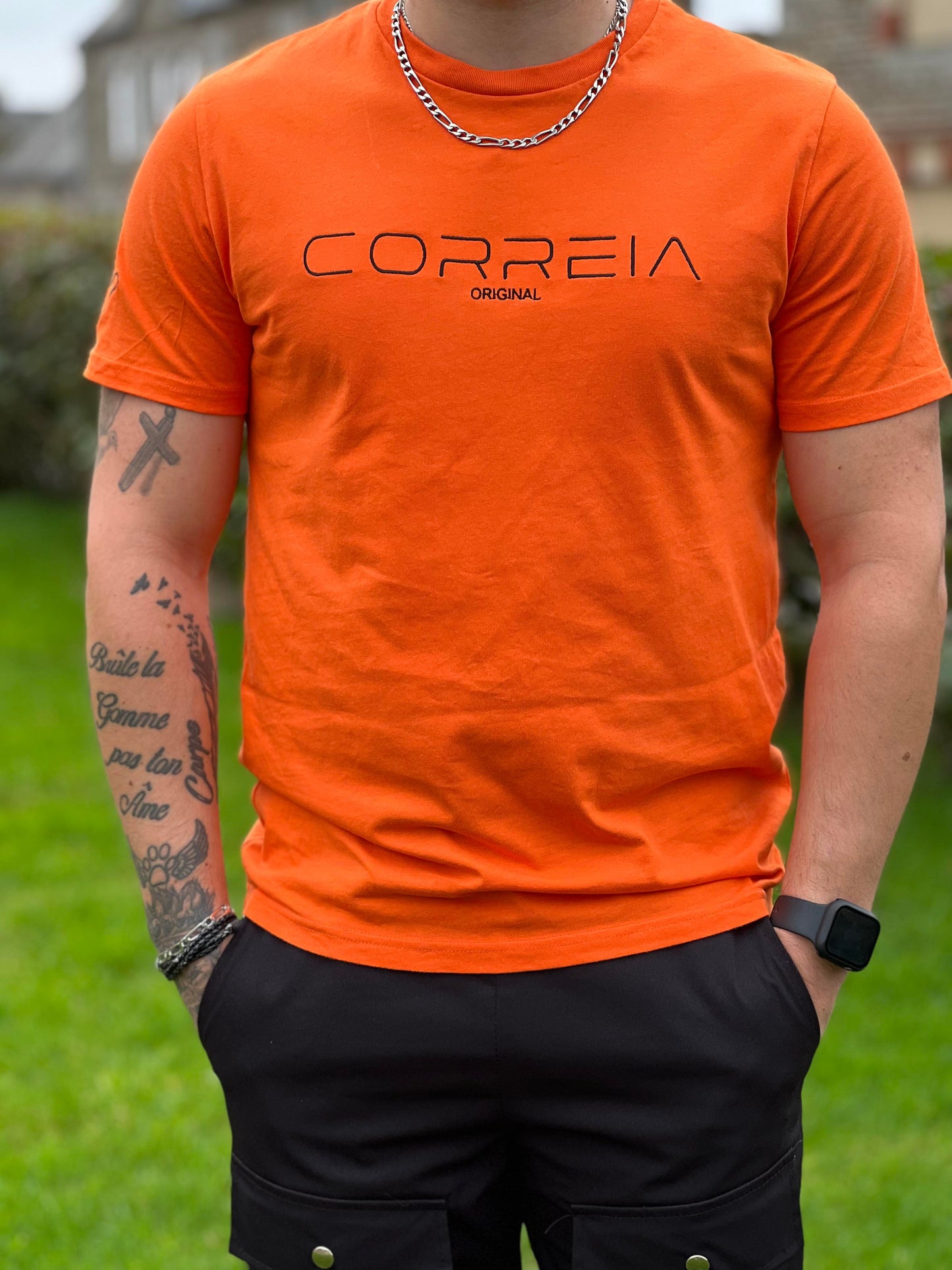 Tee-shirt Correia orange