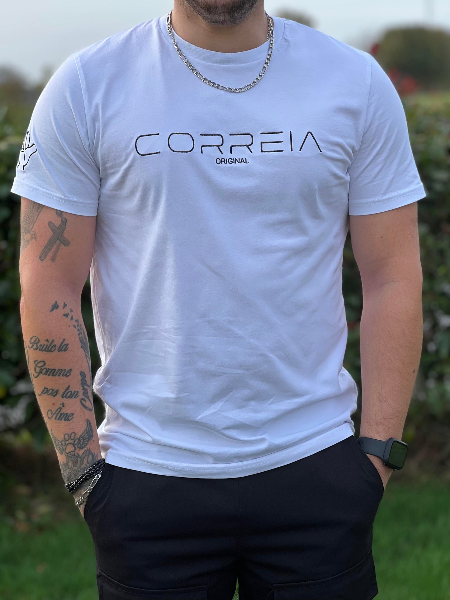 Tee-shirt Correia blanc